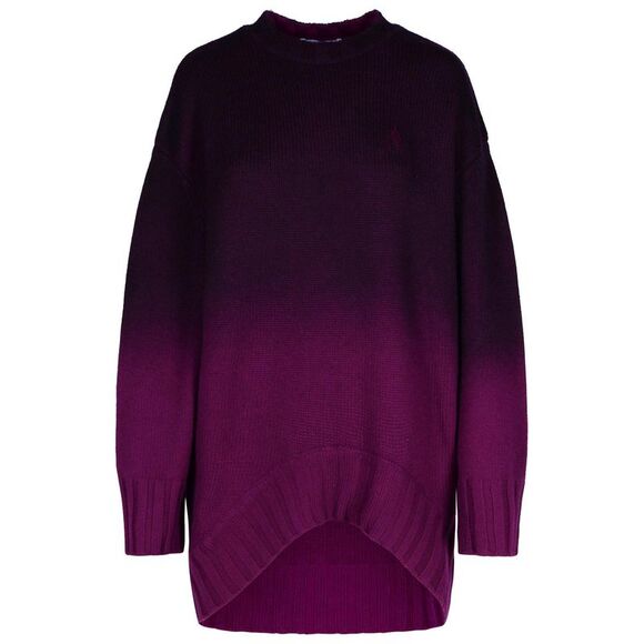 THE ATTICO Sweaters - The Attico Purple Wool Blend Mini Dress Women